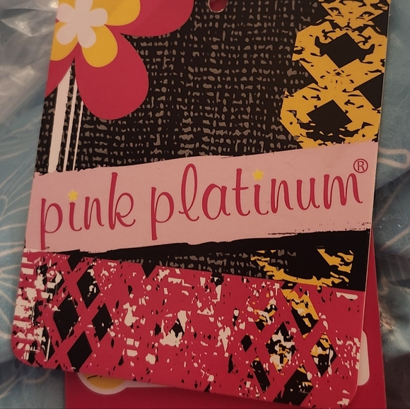 NEW, xtreme Little Girls •mbreButterfly Printed PufferJacket w/ Fleece Hood-Pink - Picture 4 of 4